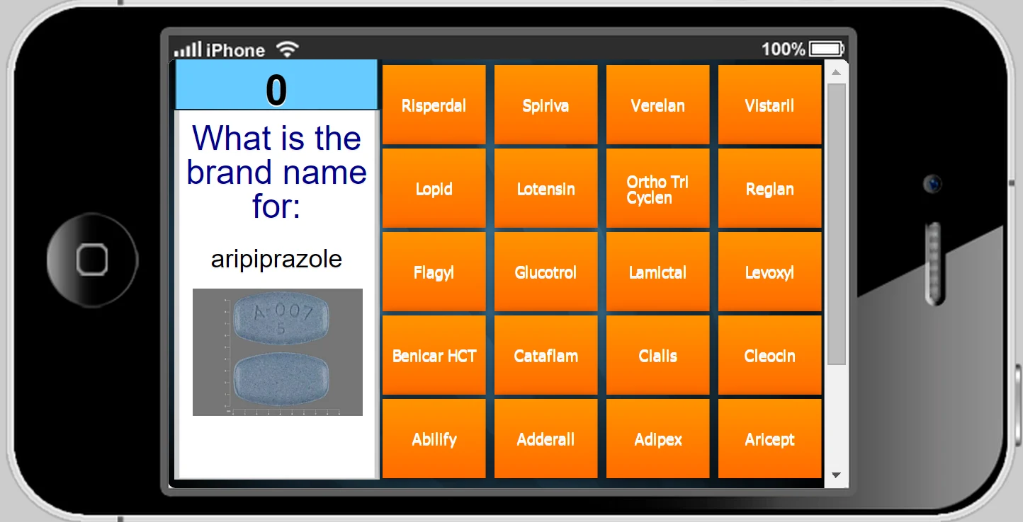 Top 200 Drug Matching Game Dem screenshot